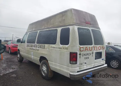 1995 Ford Econoline E350 Super Duty z USA, uszkodzony, nr VIN 1FBJS31FXSHA99650